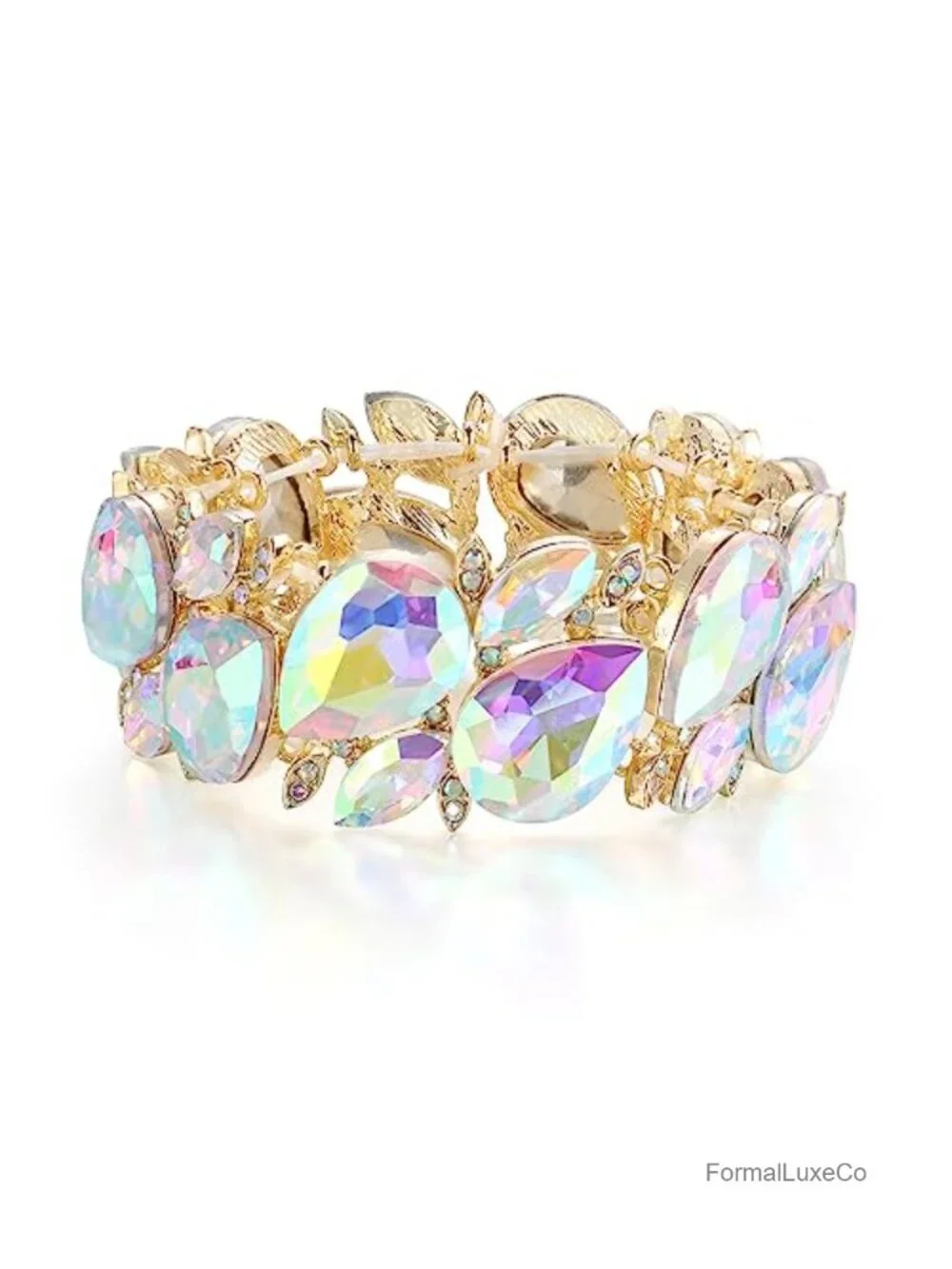 Crystal Stretch Bracelet Bridal Wedding Party Jewelry